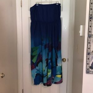Strapless Maxi Dress